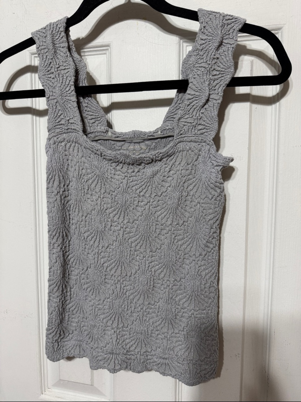Love Letter Cami Light Gray Tank Top Size ML